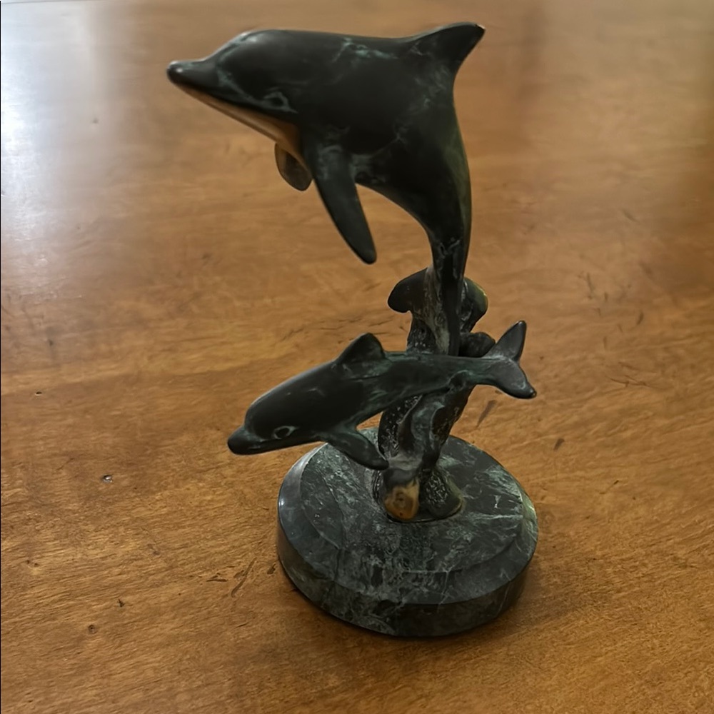 SPI San Pacific International Dolphin Sculpture